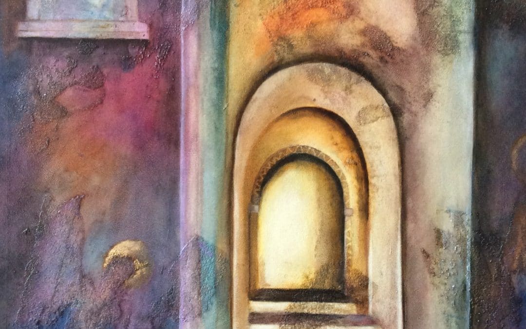 NEW: Cathedral 3, painting by Sally Williams