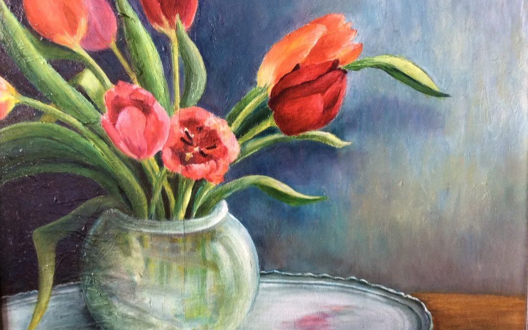 NEW: Red Tulips by Sally Williams